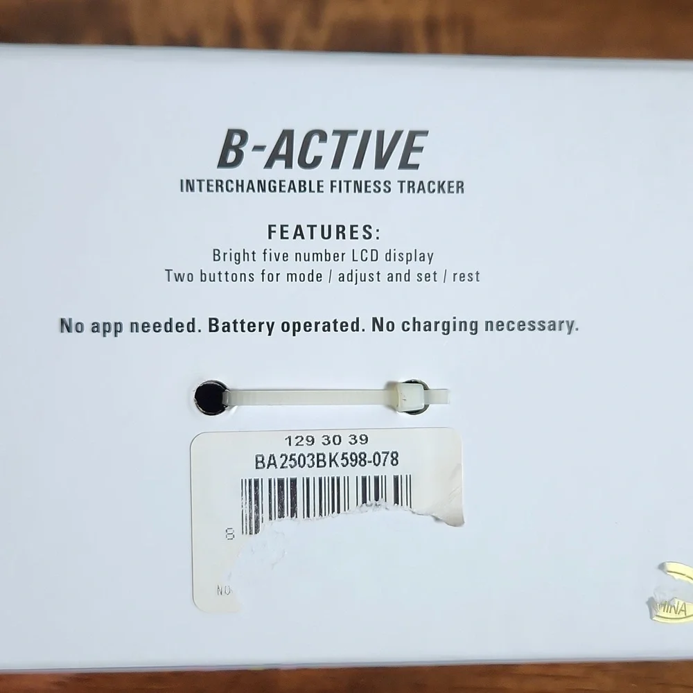 B-Active Interchangeable Fitness Tracker